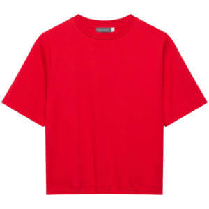 Mint Velvet Red Ultimate Cotton T Shirt